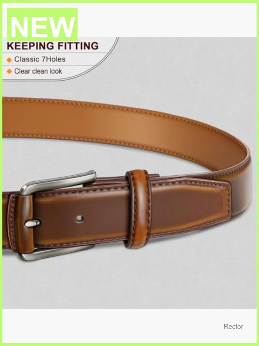 Genuine Leather Dress Casual Jean Belt Multi Pack Adjustable Fit 1.38